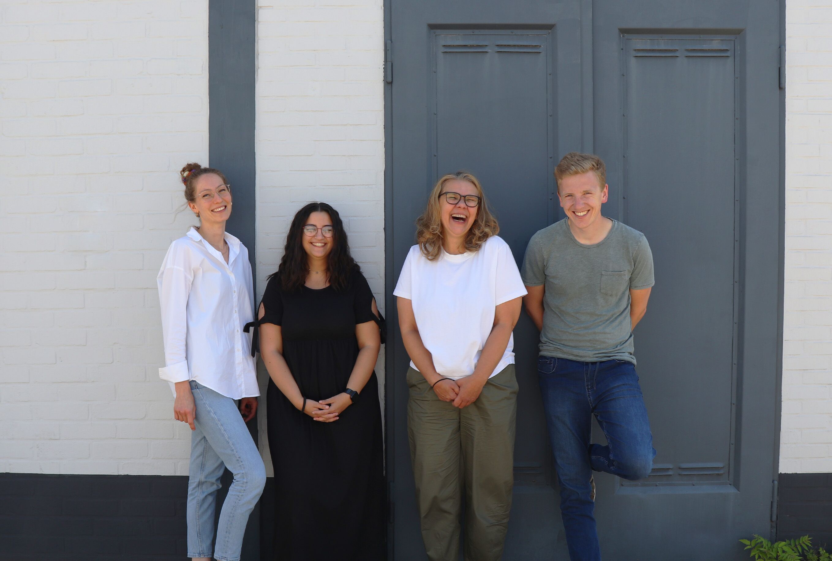 Gruppenbild von Leonie, Melodi, Sanda, Ole