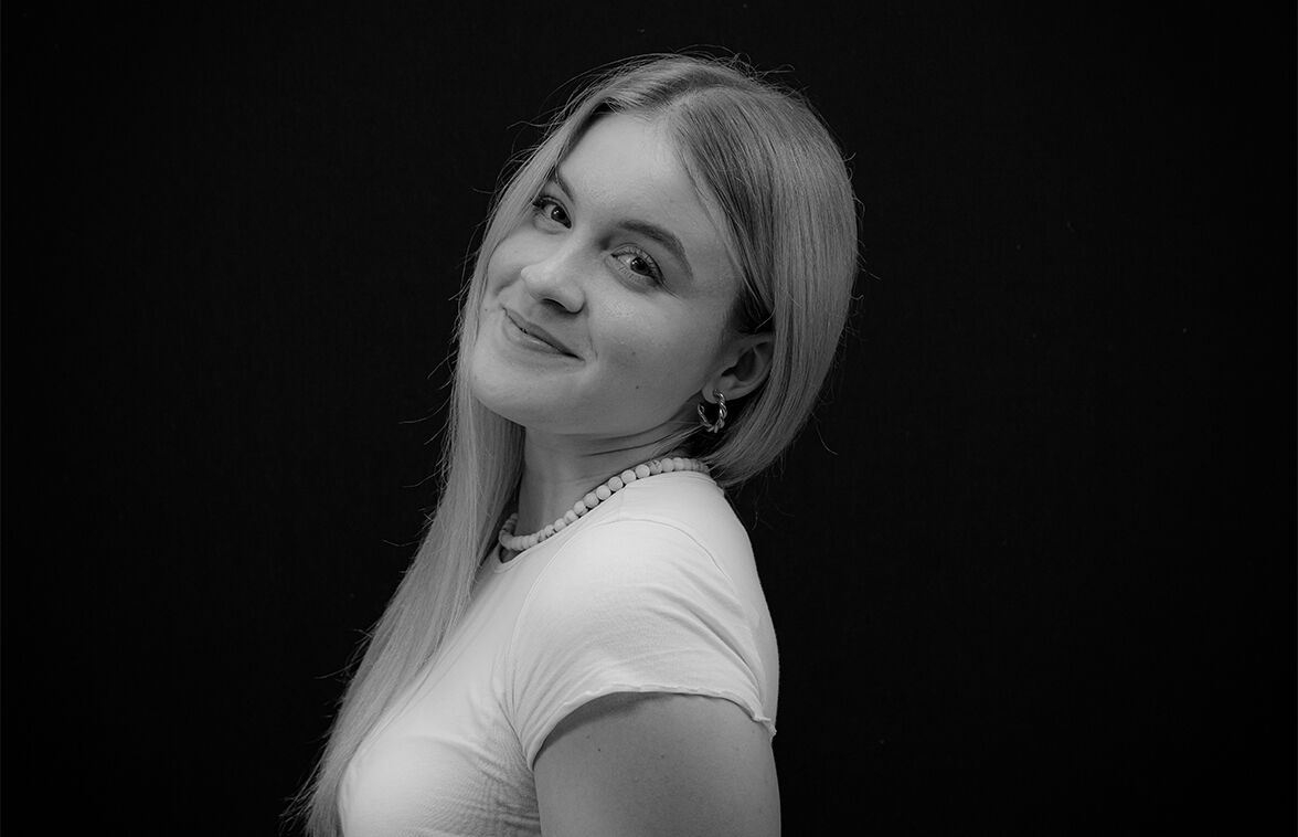 Duale Studentin und neue Mitarbeitern Oleksandra Zakhozha