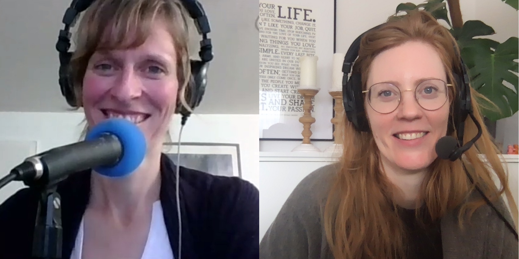 Eva Heid und Lia Kessler Podcast